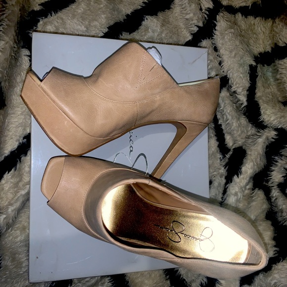 Jessica Simpson Jetko Platform Heel sz 8.5 - Picture 4 of 7